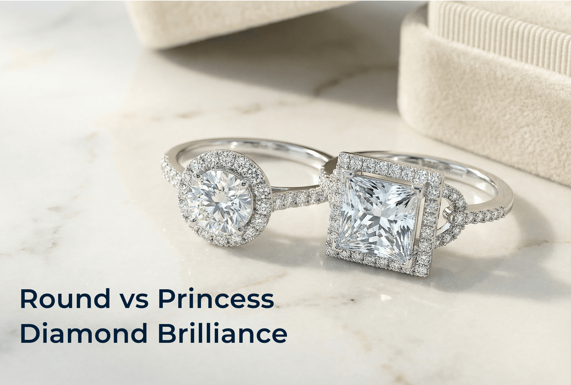 Comparison of different diamond cuts